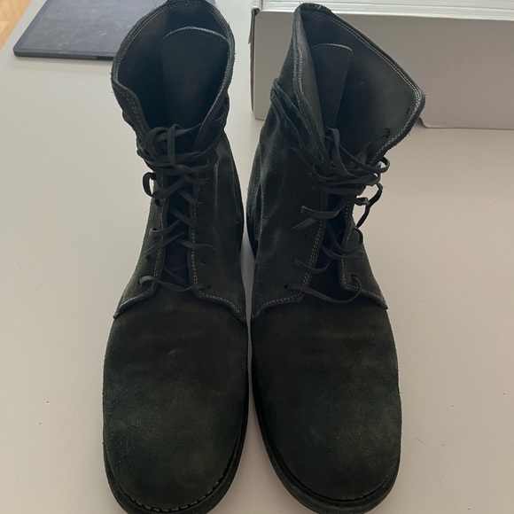 Guidi 995 Reverse Calfskin Lace Up Boots - Picture 9 of 10